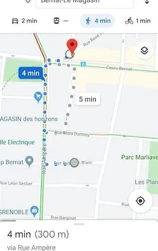 דירה Avec Parking, Clim, Balcon, Proche Tram גרנובל