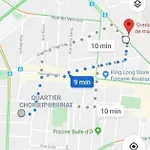 Avec Parking, Clim, Balcon, Proche Tram Апартаменты Гренобль