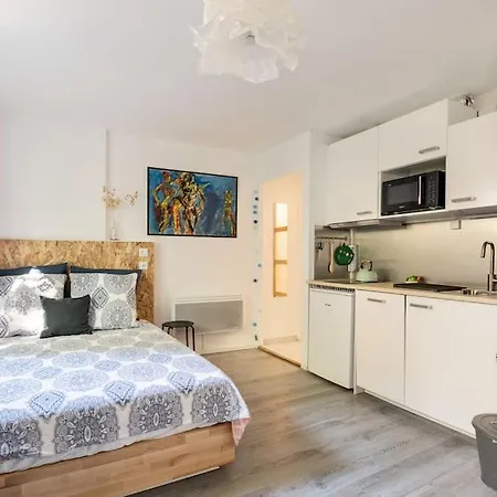 Daire Avec Parking, Clim, Balcon, Proche Tram Grenoble